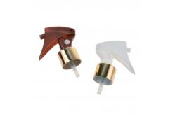 China 24/410 28/410 Trigger Sprayer With Aluminum Skirt With Button Switch supplier