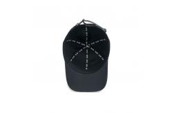 China Customized Logo Printed Baseball Caps For Adults Adjustable Strap supplier