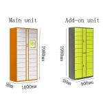 RAL Color Parcel Delivery Smart Electronic Locker