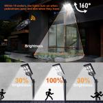 Integrated Cold Ligh Radar Sensor IP65 Waterproof Solar Street Lamp
