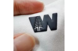 China Custom Heat Transfer Clothing Labels , 3d Silicone Heat Transfer Patch supplier