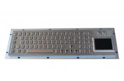 China Panel mount keyboard , Industrial Keyboard With Touchpad for information kiosk supplier