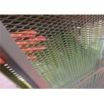 2meter length Uniform Hole Highway fence Painted Expanded Metal Mesh for sale
