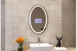 China Bluetooth Speaker Lighted Mirror Waterproof TV Mirror With Built In TV supplier