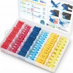 Multicolor Plastic Quick Disconnect Terminal Self Stripping 360pcs for sale