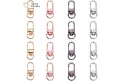 China Metal Lobster Swivel Clasp , Lanyard Spring Snap Hooks For Diy Bag Keychain supplier