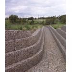 high durability Hexagonal Wire Mesh Gabion Rock Wall 4x1x1M non rusting for sale