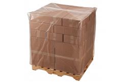China Custom Large Pallet Transparent Clear Plastic Cover Bags PE Packaging supplier