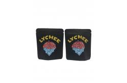 China 110 Microns Soft Touch Mylar Bag Doypack Tear Notch Resealable Pouch Packaging supplier