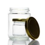 Factory Wholesale 8Oz 16Oz 24Oz Glass Canning Jars With Lid