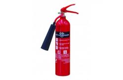 China MED Approval 5kgs CO2 Marine Fire Extinguisher Aluminium Alloy supplier