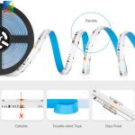 FCOB 24V DC Led Strip , RGB LED Pixel Strip WS2811 Addressable