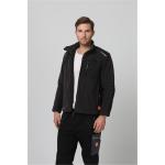 Winter Microfleece Jacket Mens , Black cold weather work paka for sale
