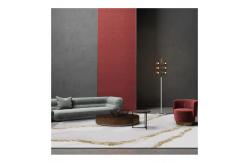 China Polypropylene Polyester Area Rug With Shrink Yarn And Bright Silk For Room supplier