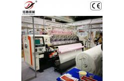 China Industrial Computerized Single Head Quilting Machine For Hometextile Making supplier