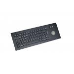 Compact Black Titanium Industrial Metal Keyboard With 69 Keys for sale