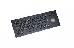 China Compact Black Titanium Industrial Metal Keyboard With 69 Keys supplier