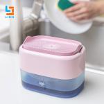 ROSH Foam Soap Pump Dishwasher Soap Dispenser With Sponge Holder for sale