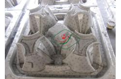China 4 Cavities Molded Paper Pulp / Aluminum Cup Carrier Pulp Moluded Toolings supplier