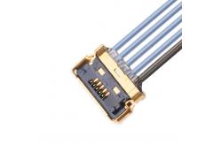 China Lvds Micro Coaxial Cable I Pex 20380-R30t-060 30pin To 20857-005t-01 5 Pin supplier