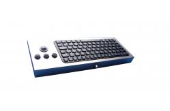 China 86 Keys IP68 Waterproof Silicone Industrial Keyboard With Trackball Sealed Keyboard supplier