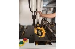 China Hydraulic Manual Shoe Sole Press 380V High Pressure Multi Purpose Efficiency supplier