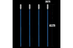China Lint Free 165mm Long Handle Cleanroom Foam Tip Swabs For Grooves supplier
