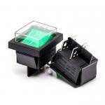 On Off Switch 4 Pin 2 Position 16a 250v Rocker Switch With Waterproof Cover for sale
