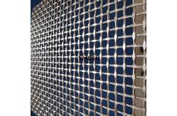 China SS 304 Architectural Stainless Steel Woven Wire Metal Mesh Panel supplier
