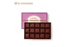 China Customized Chocolate Packaging Box with Lid and Sponge Insert Rigid Kraft Gift Box supplier