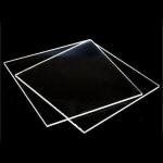 Clear Plastic PETG Sheet With Round Corner