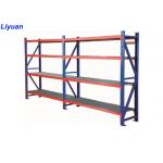 Steel Structure Boltless Long Span Shelving System , Heavy Duty Long Span Shelving for sale