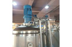 China SUS304 Industrial Milk Homogenizer Machine For Dairy Processing Line supplier