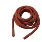 100% Polyester Round Drawstring Cord With Rubber Coated Metal Tips