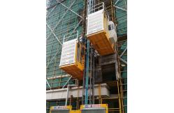 China Strength Steel Construction Site Hoist with Overload Protection and Safety Limit Switch supplier