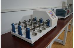 China High Accuracy Rubber Testing Machine , Electronic Leather Flexing Resistance Tester supplier
