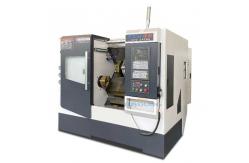 China TCK46P Slant Bed Lathe Hydraulic Chuck Servo Turret Lathe Machine 550mm Swing supplier