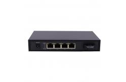 China Dual Fiber Multimode 550m Fiber Optic Ethernet Switch With Four RJ45 Ports supplier