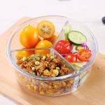 leakproof 660ml 950ml Borosilicate Glass Lunch Box