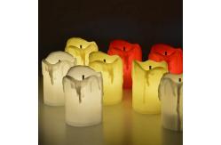 China Home Decoration Ip20 Candle Powered Led Light Flameless Smokeless Safety supplier