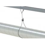 Tool Free Copper HVAC Hanging Kit , 1.8 - 2.0mm Exhibition Hanging Systems