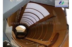 China Municipal Waste Sorting Machine , Dirt Trommel Screen Simple Structure supplier