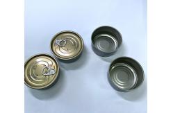 China 2 Piece Beef Can 80g 100g Metal Cans For Food Packaging Silver supplier