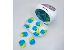 China OEM ODM 3-in-1 Liquid  Eco Friendly Laundry Detergent Capsules supplier
