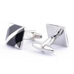 Wholesale 3D antique brass metal cuff link/custom company logo cufflink