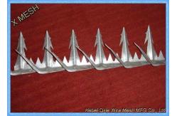 China Metal Sheets Fence Top Spikes / Security Spikes For Walls And Fences supplier