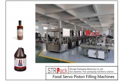 China Lobe Pumps Automatic Liquid Filling Machine For Chunk Paste supplier