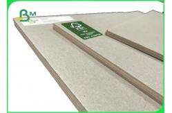China High Stiffness 1.5mm Grey Chipboard, 70 * 100cm Grey Cardboard For Packaging supplier