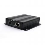 High performance 10G SFP+ to RJ45 fiber optical media converter for CCTV network for sale