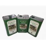 4L Square Olive Oil Tin Cans 135g Large Rectangular Tin Containers